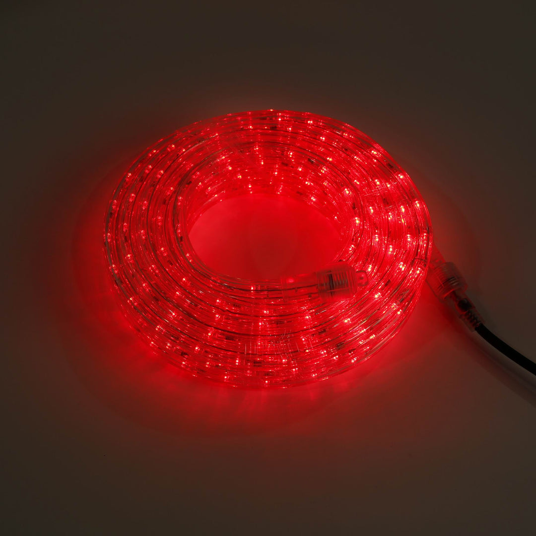 red Christmas rope light