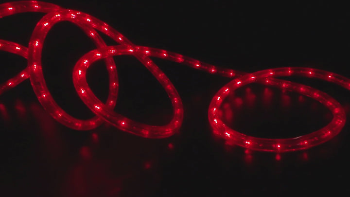 Red 10m Rope Light