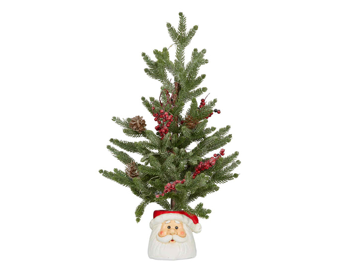 PreLit Christmas Tree w/Santa