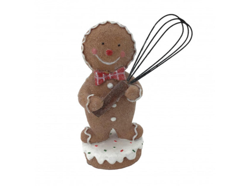 Gingerbread Man w Whisk