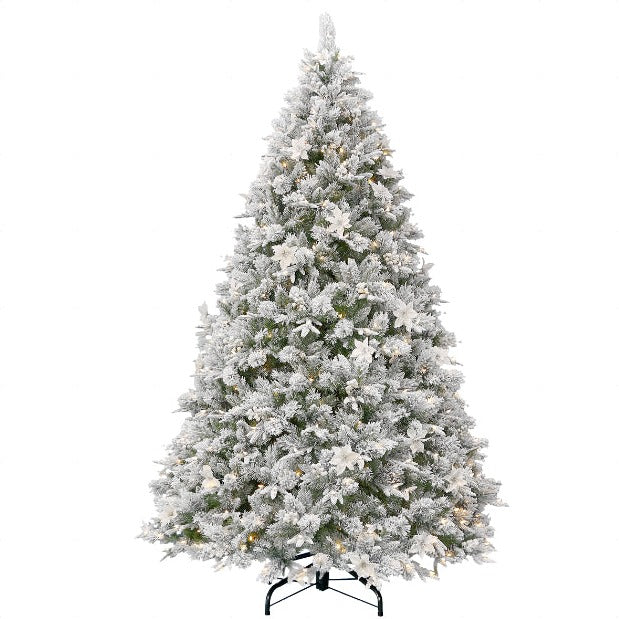 National Tree Company | Frosted Colonial Tree (7.5ft)