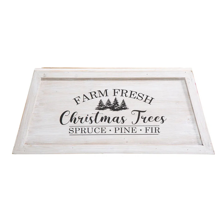 Tree Collar white-wash - Festive Emporium