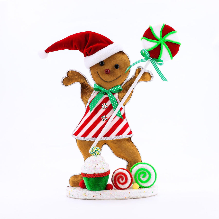 Gingerbread Girl with CandyPop - Festive Emporium