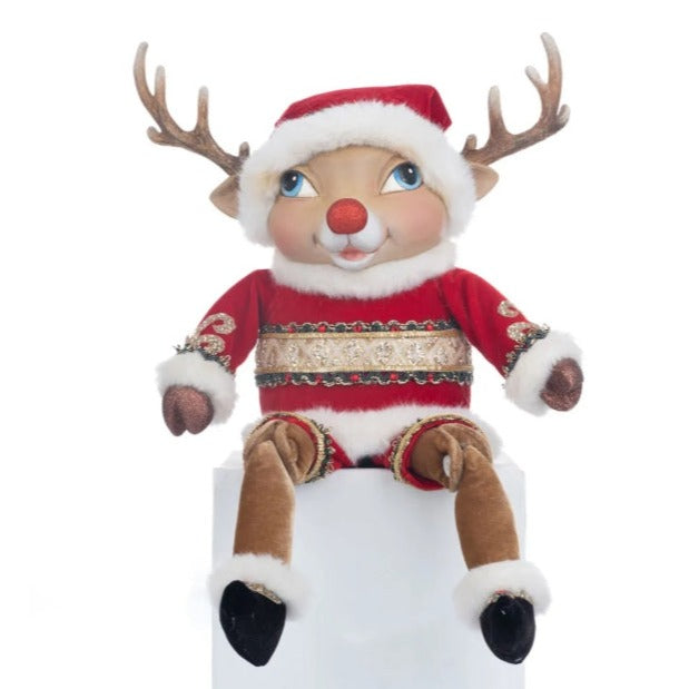 traditional reindeer doll