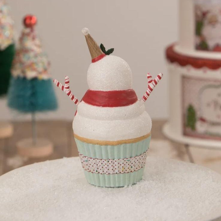 Mr. Snow Cupcake Container - Festive Emporium