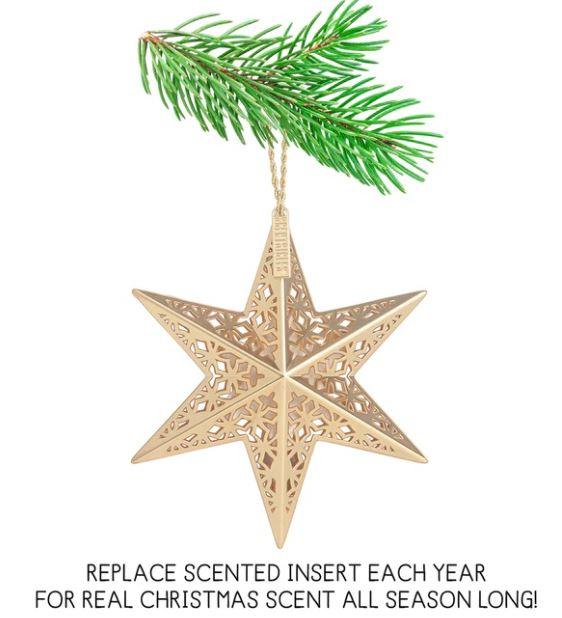 Scentsicles White Winter Fir - Gold Star - Festive Emporium