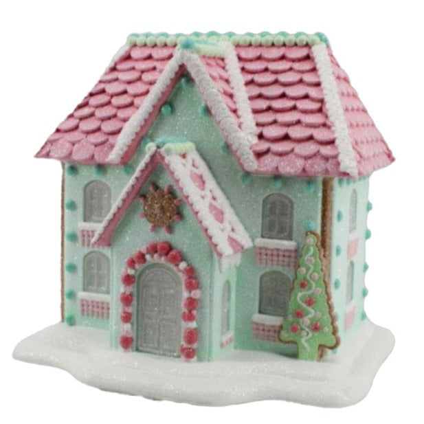green-christmas-house-ornament-red-roof